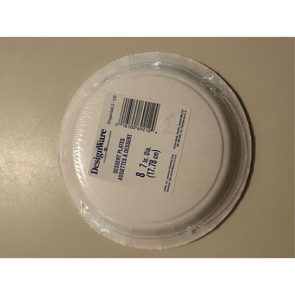 Vintage Y2K Dragonball Z 7” Dessert Party Paper Plates Design Wear Pack of 8 - Picture 5 of 6